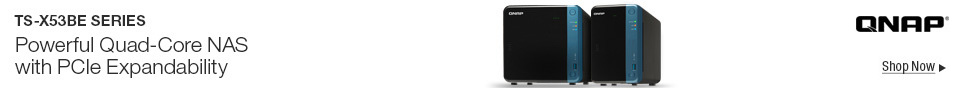 Powerful Quad-Core NAS with PCle Expandability