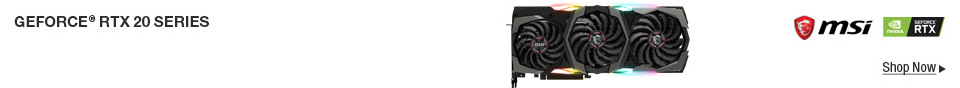 GEFORCE RTX 20 SERIES