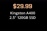 $29.99 Kingston A400 2.5" 120GB SSD