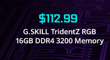 G.SKILL TridentZ RGB 16GB DDR4 3200 Memory