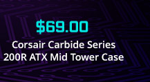 Corsair Carbide Series 200R ATX Mid Tower Case