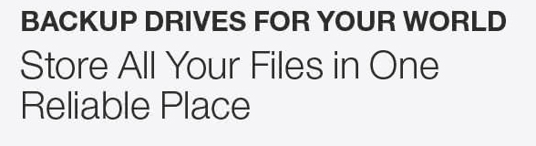 ​​HD Retail - Seagate Backup Drives