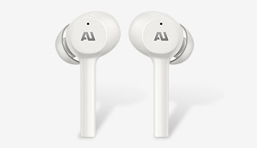 Ausounds AUS101-White AU-Stream True Wireless Earphones