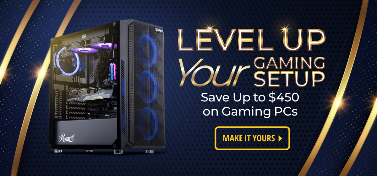 Level up your gaming setup