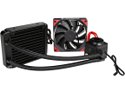 DEEPCOOL Gamer Storm CAPTAIN 120EX CPU Liquid Cooler AIO Water Cooling Ceramic Bearing Pump Visual Liquid Flow with 120mm PWM Fan Rubber Coating Deep Silent Support LGA 2011-v3