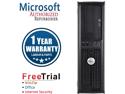 Refurbished: DELL Desktop Computer OptiPlex GX760 Core 2 Duo E7400 (2.80 GHz) 4 GB DDR2 160 GB HDD Intel HD Graphics Windows 10 Home