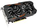 GIGABYTE GeForce GTX 1050 Ti DirectX 12 GV-N105TWF2OC-4GD 4GB 128-Bit GDDR5 PCI Express 3.0 x16 ATX Video Card