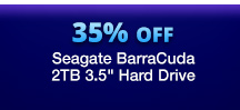 Seagate BarraCuda 2TB 3.5" Hard Drive 