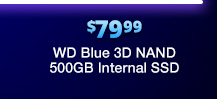 WD Blue 3D NAND 500GB Internal SSD