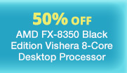 AMD FX-8350 Black Edition Vishera 8-Core Desktop Processor