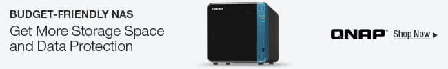 Budget-Friendly NAS -- Get More Storage Space and Data Protection -- QNAP