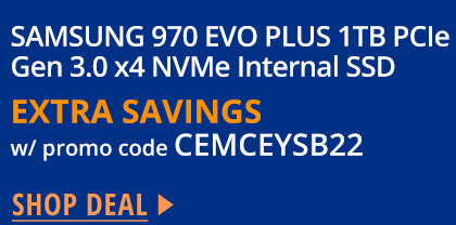 SAMSUNG 970 EVO PLUS M.2 2280 1TB PCIe Gen 3.0 x4 NVMe Internal SSD 
