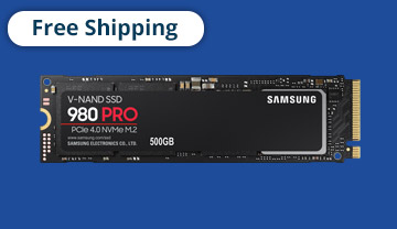 SAMSUNG 980 PRO M.2 500GB PCIe Gen 4.0 x4 NVMe SSD