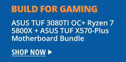 ASUS TUF 3080TI OC+ Ryzen 7 5800X + ASUS TUF X570-Plus Motherboard Bundle