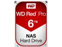 WD Red Pro 6TB NAS Hard Disk Drive - 7200 RPM Class SATA 6Gb/s 128MB Cache 3.5 Inch - WD6002FFWX