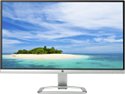 HP 25ER Frameless Silver/White 25" 14ms (GTG) IPS Widescreen LCD/LED Monitors, HDMI 1920x1080 60Hz, w/ Anti-Glare, Technicolor Color Certification with Easy Connectivity Setting, 178/178 Viewing Angle