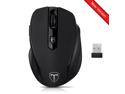 VicTsing 2.4G Wireless Mouse with Nano Receiver, 6 Buttons, 15 Months Battery Life, 2400 DPI 5 Adjustable Levels (Black)
