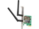 Rosewill RNX-N600PCE_v2.0, Dual Band Wireless N600 Wi-Fi Adapter, IEEE 802.11 a/b/11g/11n, Up to 300 Mbps (5.0 GHz) + 300 Mbps (2.4 GHz) Wireless Data Rates, PCI-Express Interface