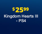 Kingdom Hearts III - PS4