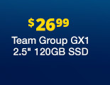 Team Group GX1 2.5" 120GB SSD