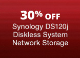 Synology DS120j Diskless System Network Storage