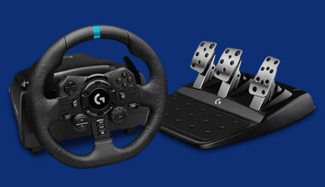 Logitech G923 TRUEFORCE Sim Racing Wheel for PS5, PS4 & PC
