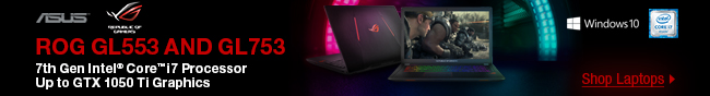 ROG GL553 AND GL753