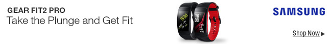 SAMSUNG -- GEAR FIT2 PRO -- Take the Plunge and Get Fit