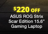 ASUS ROG Strix Scar Edition 15.6" Gaming Laptop