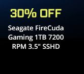 Seagate FireCuda Gaming 1TB 7200 RPM 3.5" SSHD