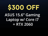 ASUS 15.6" Gaming Laptop w/ Core i7 + RTX 2060