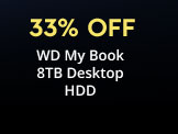 WD My Book 8TB Desktop HDD