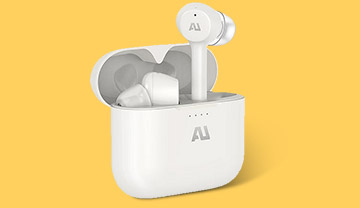 Ausounds AUS101-White AU-Stream True Wireless Earphones