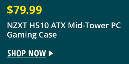 NZXT H510 ATX Mid-Tower PC Gaming Case