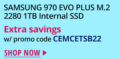 SAMSUNG 970 EVO PLUS M.2 2280 1TB Internal SSD 