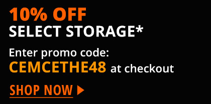 10% Off Select Storage*