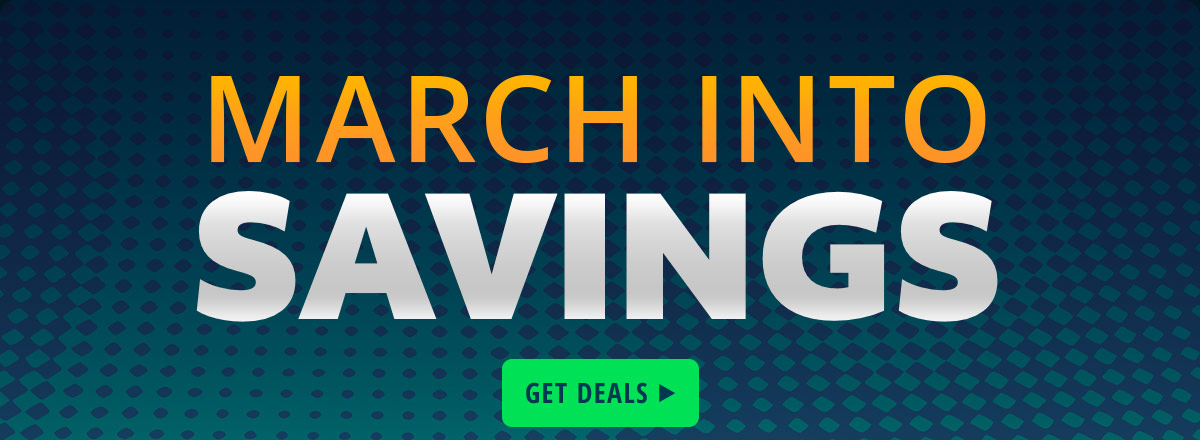 March Into Savings