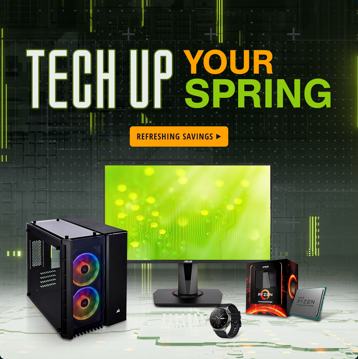 tech up your spring