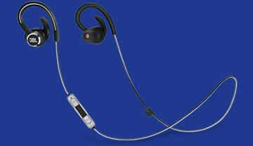 JBL Reflect Contour 2 Wireless Sport In-Ear Headphones with Three-Button Remote and Microphone