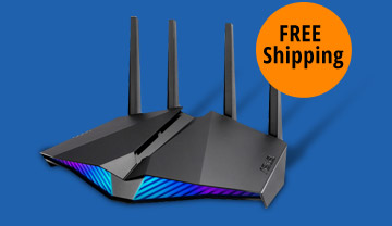 ASUS RT-AX82U AX5400 WiFi 6 Gaming Router **Expires at 11:59PM PT, 03/03/2022. 