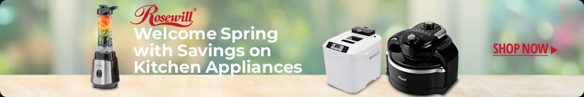 Welcome Spring with Saving on Kitchen Aooliances