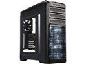 DEEPCOOL KENDOMEN Black ATX Mid Tower Computer Case Preinstalled 5 Cooling Fans With Side Window Support 240mm Water Cooling Installation at Top
