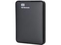 Refurbished: WD 500GB Elements Portable External Hard Drive USB 3.0 - WDBUZG5000ABK
