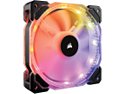 Corsair HD Series, HD120 RGB LED, 120mm High Performance Individually Addressable RGB LED PWM Case Fan (CO-9050067-WW) 3-pack