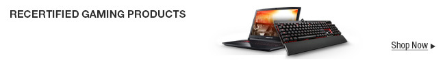 RECERTIFIED GAMING PRODUCTS