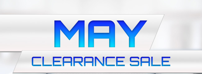 May Clearance Sale