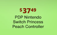$37.49 PDP Nintendo Switch Princess Peach Controller
