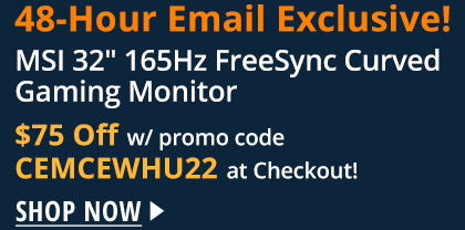$75 Off w/ promo code CEMCEWHU22 at Checkout!
