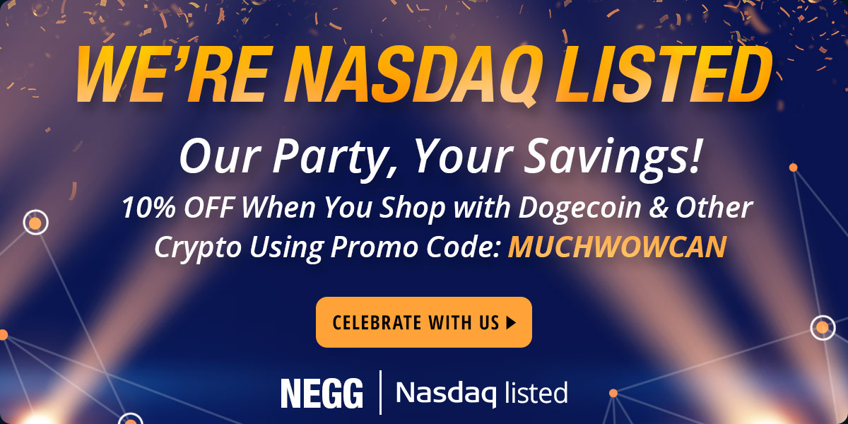 WE'RE NASDAQ LISTED!  10% OFF When You Shop with Dogecoin using Promo Code: MUCHWOW