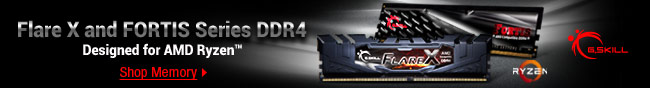 GSKILL - FLARE X AND FORTIS SERIES DDR4